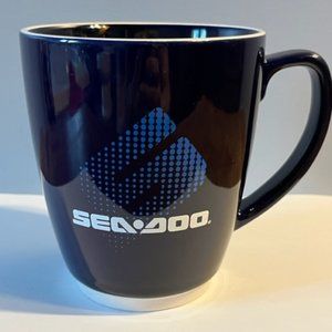 Vintage Seadoo Cobalt blue coffee mug cup